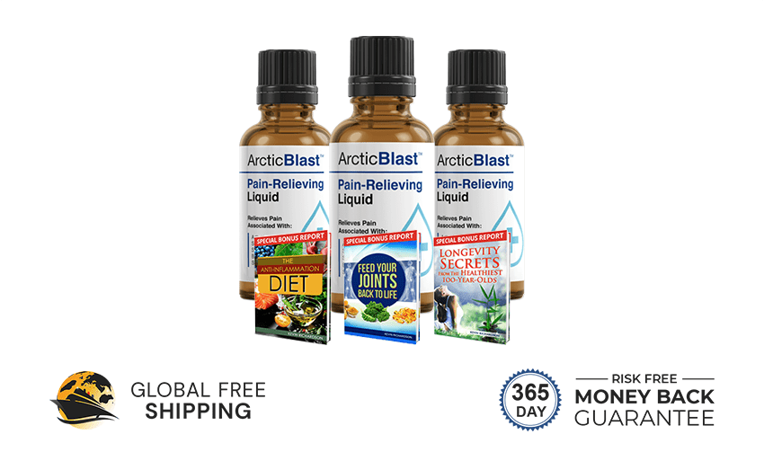 3 Bottles of Arctic Blast